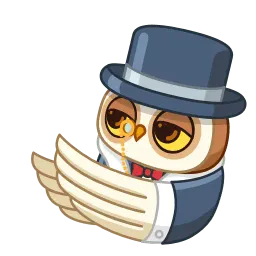 Полярная сова sticker 10