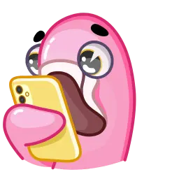 Фламинго sticker 8