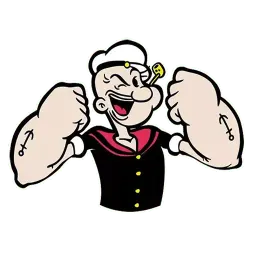 Моряк Попай sticker 12
