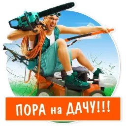 Пора домой sticker 4