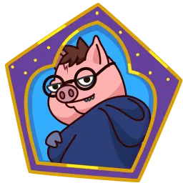 Свин Поттер sticker 11