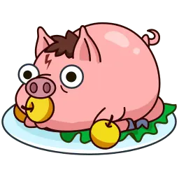 Свин Поттер sticker 4