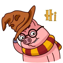 Свин Поттер sticker 5