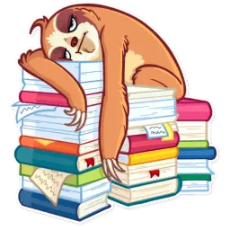 Pretty Lazy sticker 6
