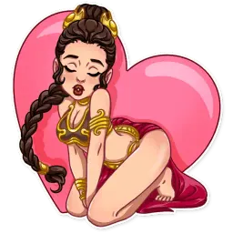 Принцесса Лея sticker 2