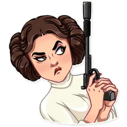 Принцесса Лея sticker 11