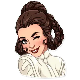 Принцесса Лея sticker 6