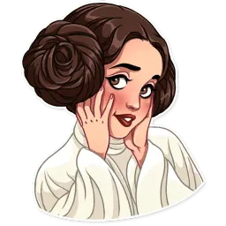 Принцесса Лея sticker 7