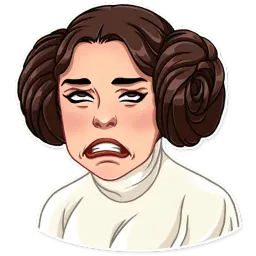 Принцесса Лея sticker 10