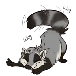 Procyon Telegram sticker pack