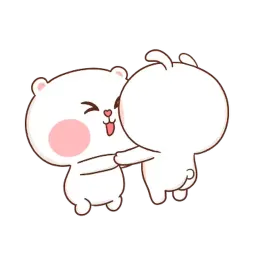 Мишка и кролик Stickers | Стикеры Telegram sticker pack