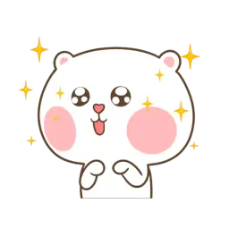 Мишка и кролик Stickers | Стикеры sticker 5