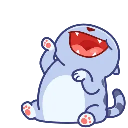 Пушистый кот Telegram sticker pack