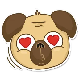 Pugsly sticker 9