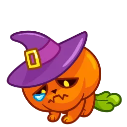 Кот-тыква sticker 11