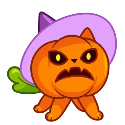 Кот-тыква sticker 7