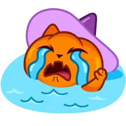 Кот-тыква sticker 8
