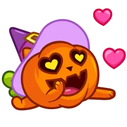 Кот-тыква sticker 10