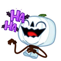 Тыквенное привидение Telegram sticker pack