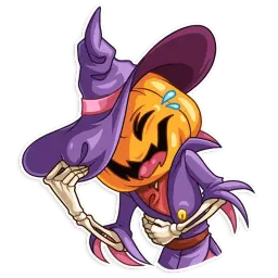 Jack Pumpkinhead Telegram sticker pack