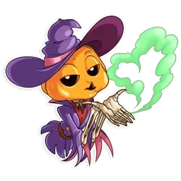 Jack Pumpkinhead sticker 2