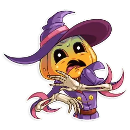 Jack Pumpkinhead sticker 4