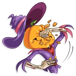 Jack Pumpkinhead sticker 7