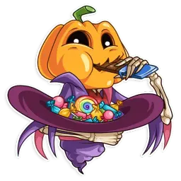 Jack Pumpkinhead sticker 8