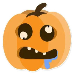 Тыква Памп sticker 4