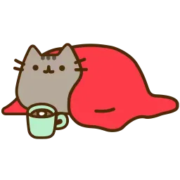 Pusheen by JJ sticker 3