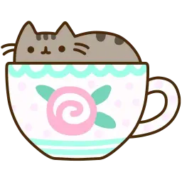 Pusheen by JJ sticker 5