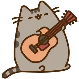 Pusheen by JJ sticker 6