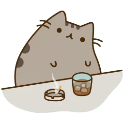 Pusheen by JJ sticker 9