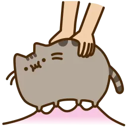 Pusheen by JJ sticker 10