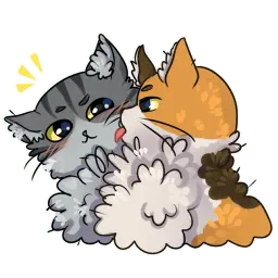 Пушистые котики sticker 2