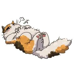 Пушистые котики sticker 11