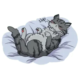 Пушистые котики sticker 5