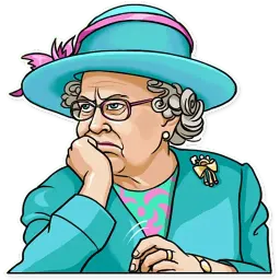 The Queen sticker 12