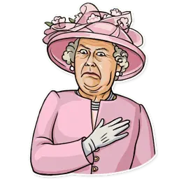 The Queen sticker 4