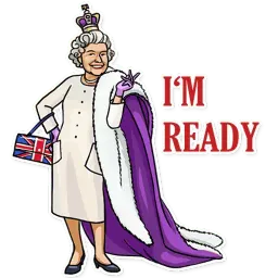 The Queen sticker 6