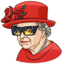 The Queen sticker 7