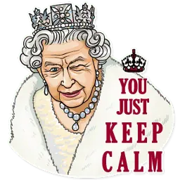 The Queen sticker 9