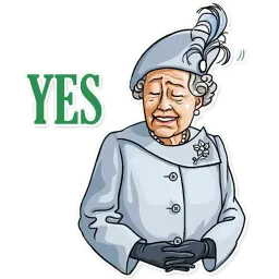 The Queen sticker 10