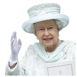 Королева Елизавета II sticker 3