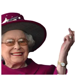 Королева Елизавета II sticker 7