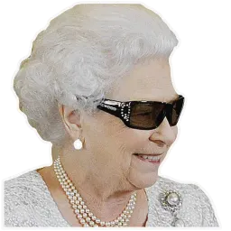 Королева Елизавета II sticker 9