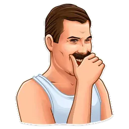 Фреди Меркури Telegram sticker pack