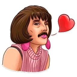 Фреди Меркури sticker 2