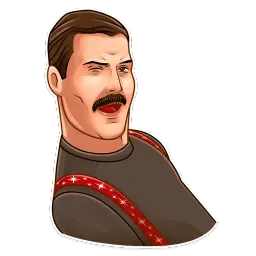 Фреди Меркури sticker 11