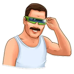Фреди Меркури sticker 10